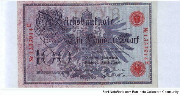  100 Marks Banknote