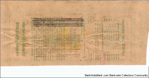 Banknote from Philippines year 1892
