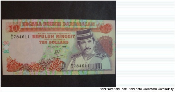Ten Dollars Banknote