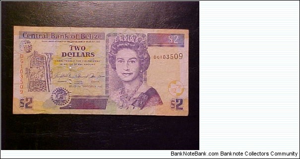 A nice $2 note a friend brought back from vacation. Banknote