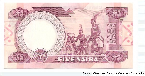 Banknote from Nigeria year 2005