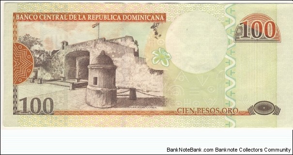 Banknote from Dominican Republic year 2006