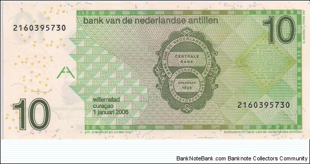 Banknote from Netherlands Antilles year 2006