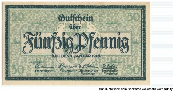 50 Pfennig(Notgeld 1918) Banknote