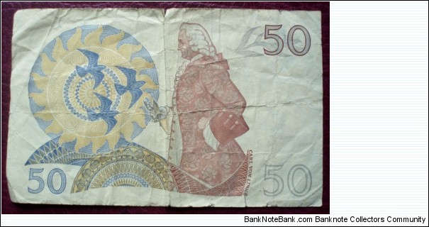 Banknote from Sweden year 1989