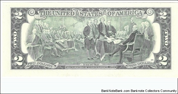 Banknote from USA year 2003