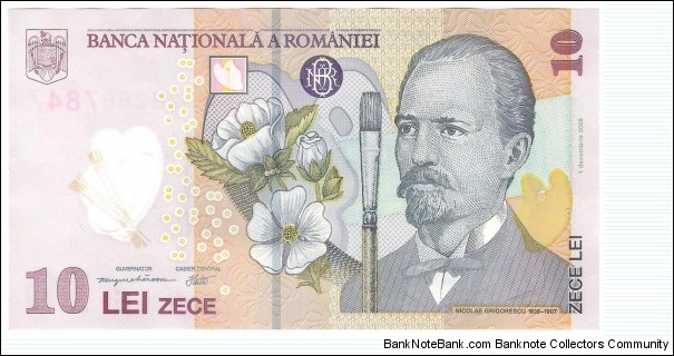 10 Lei Banknote