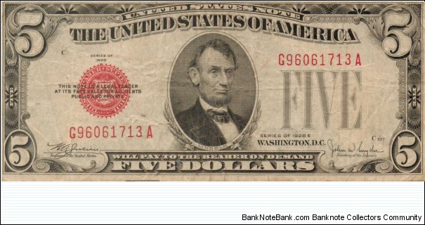 1928E Banknote