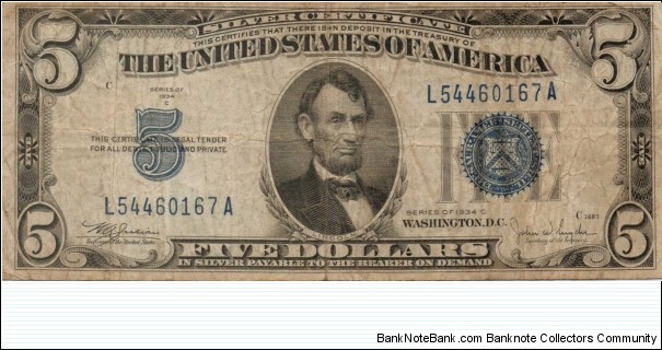 1934C Banknote