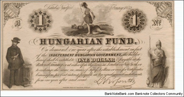Feb 2nd 1852 Banknote