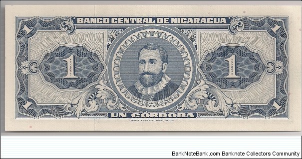 Banknote from Nicaragua year 1968