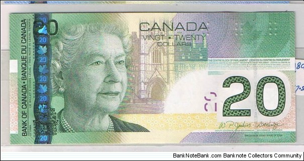 CANADA 20 Banknote
