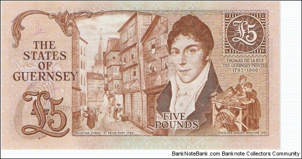 Banknote from Guernsey year 1980