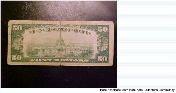 Banknote from USA year 1929
