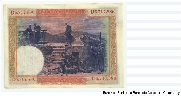 Banknote from Spain year 1925