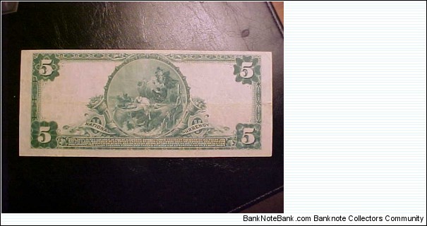 Banknote from USA year 1902