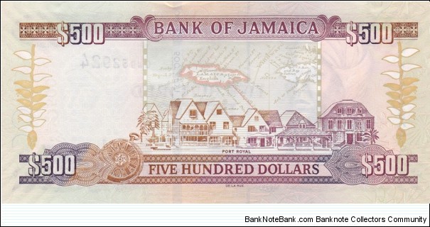 Banknote from Jamaica year 2008