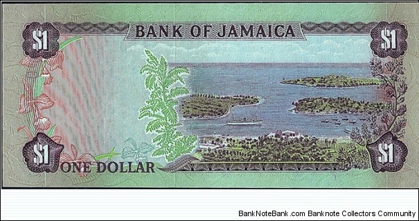 Banknote from Jamaica year 1978