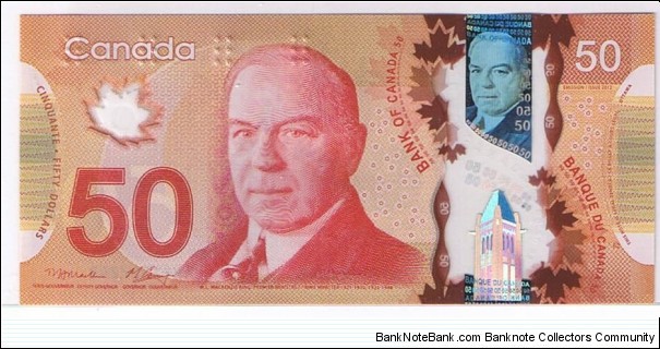 50$ polymer Banknote