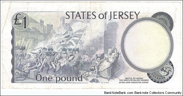Banknote from Jersey year 1976