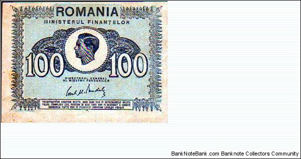 100 Lei__
pk# 78 Banknote