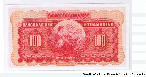 Banknote from Cape Verde year 1958