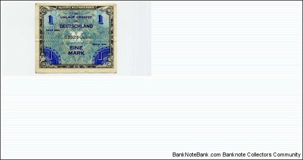 Alliierte Militärbehörde 035204484 
russian print  Banknote
