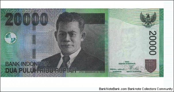 Indonesia 2004 Rp20000 Banknote