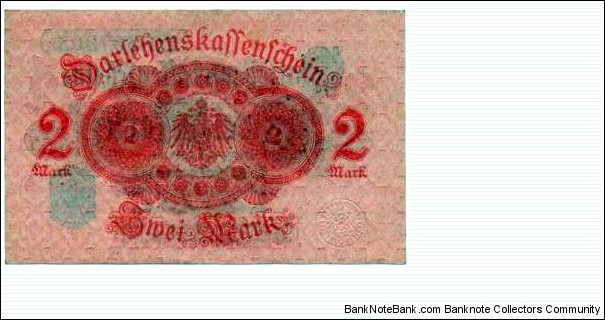 Banknote from Germany year 1914