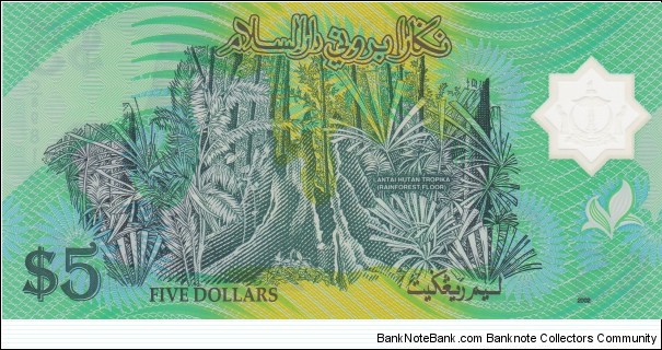 Banknote from Brunei year 2002