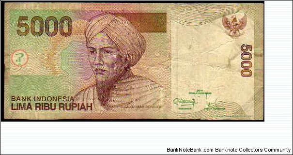 5000 Rupiah__
pk# 142 Banknote