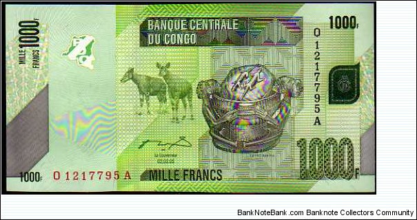 1.000 Francs__
pk# New__
02.02.2005__
(2012) Issue Banknote