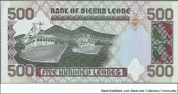 Banknote from Sierra Leone year 1991