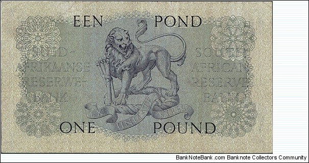 Banknote from South Africa year 1952