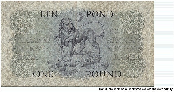Banknote from South Africa year 1953