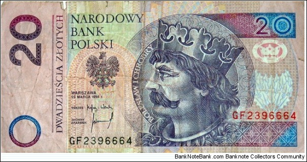 20 złotych
GF2396664 Banknote