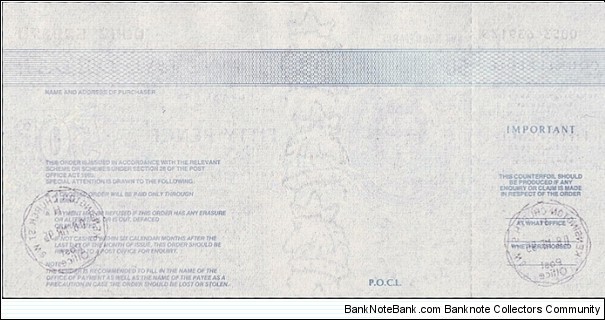 Banknote from United Kingdom year 1995