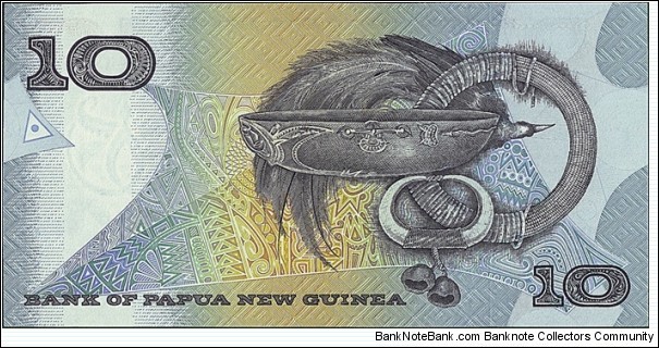 Banknote from Papua New Guinea year 1998