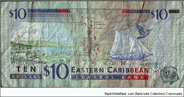 Banknote from Saint Kitts year 0