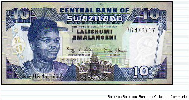 10 Emalangeni__
pk# 29 c__
01.04.2006 Banknote