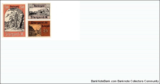 Reutergeld 
Stargard 
31. Januar 1922 Banknote