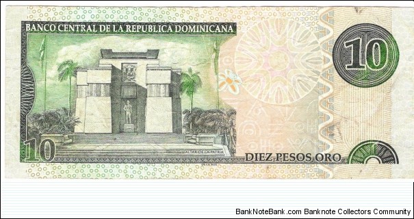 Banknote from Dominican Republic year 2002