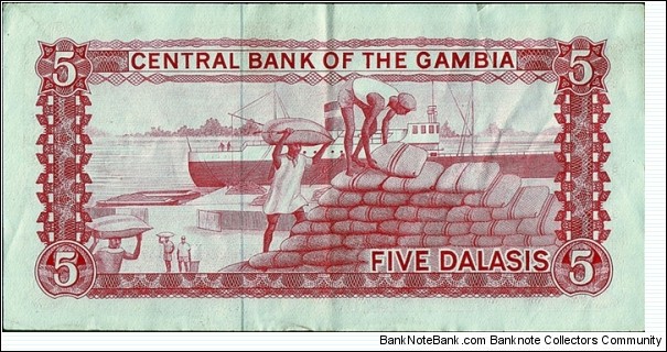 Banknote from Gambia year 0