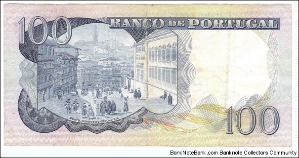 Banknote from Portugal year 1965