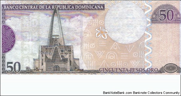 Banknote from Dominican Republic year 2004