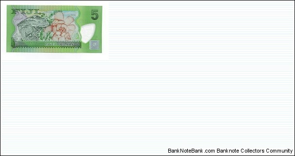 Banknote from Fiji year 2013