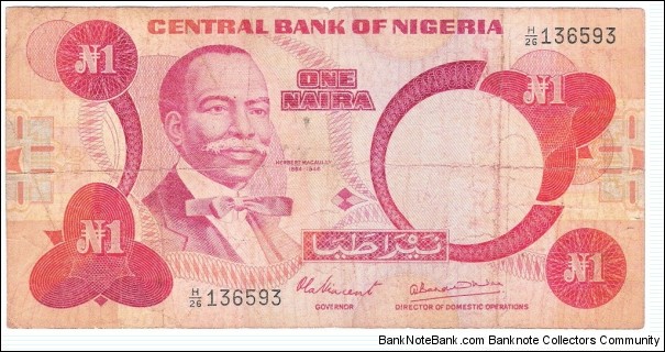 1 Naira(1979) Banknote