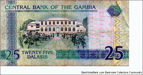 Banknote from Gambia year 2005