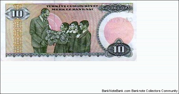 Banknote from Turkey year 1979