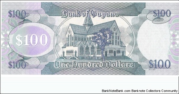 Banknote from Guyana year 2009